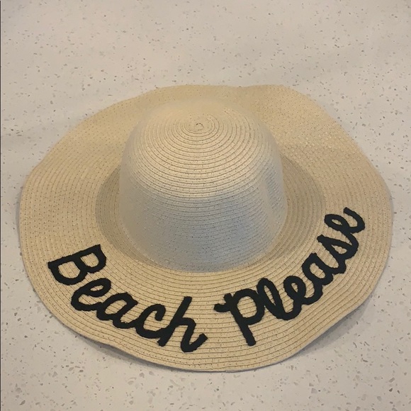 beach please floppy hat